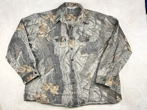 Vintage Walls RealTree Hardwoods Camouflage Button Up Shirt Men's Size XL 46-48 - Picture 1 of 7