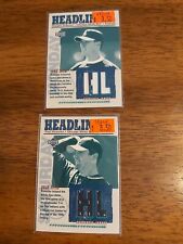 Lot Of Two 2003 Upper Deck Headliners Chicago White Sox Jersey Cards