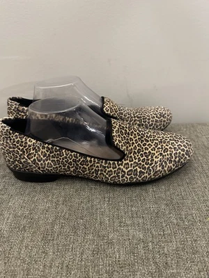 Clark's Collection туфли на плоской подошве с леопардовым принтом размер 9,5 ширина - Изображение 1 из 4