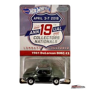 🔥Hot Wheels 19th Annual Collectors Nationals 1981 DeLorean DMC-12 325/4000 H28 - Imagen 1 de 6
