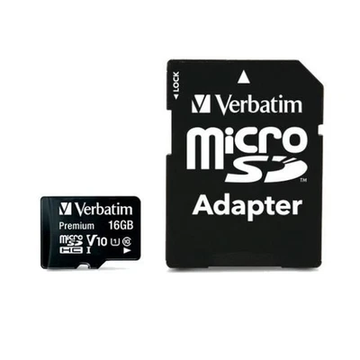 MICRO SDHC -16GB- CLASS 10+ ADATTAT - Immagine 1 di 3