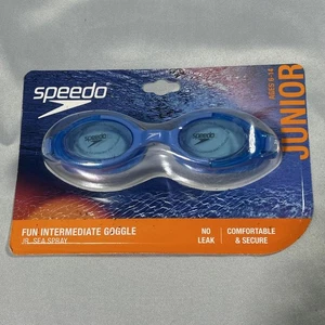 Speedo Junior Schwimmbrille JR. Sea Spray | Tranquil Blue / 1 Größe - Alter 6-14 Jahre - Bild 1 von 4