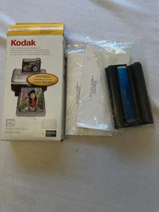 Kodak EasyShare PH-40 Farbkassette & Fotopapier Kit 40 4x6 in Fotos - Bild 1 von 5