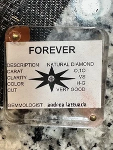 0.10ct Loose Diamond Certified - Picture 1 of 1