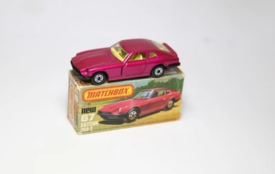 Matchbox Superfast No 67 Datsun 260-Z в оригинальной коробке - почти как новая винтажная модель - Изображение 1 из 4