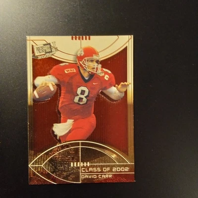 David  Carr Class Of 02 Insert Houston 2002 Press Pass - Image 1 of 2