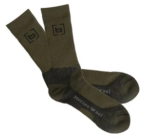 Banded Banded Base Midweight Calf Length Merino Wool Sock - Picture 1 of 1