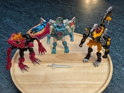 Transformers Robots In Disguise RID 3 pack Figures Dark Scream Gas Skunk Slapper - Image 1 of 4