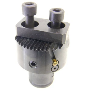 USED VALENITE SERRATED TWIN-BORE BORING HEAD VT50-TBS-064 (2.52" to 3.31")   - Picture 1 of 2