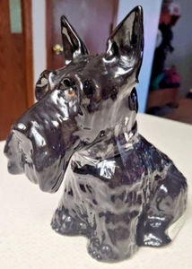 Royal Adderly Scottish Terrier Whiskey Dekanter 1970 England Bone China - Bild 1 von 8