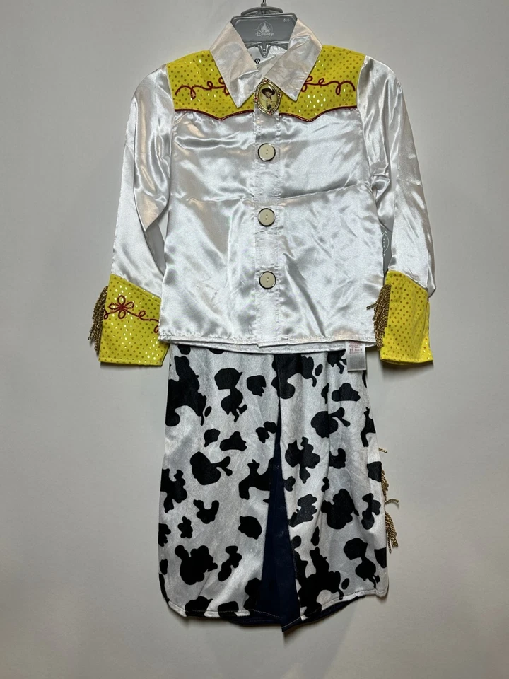 Size 7/8 Disney Toy Story Jessie Cowgirl 2pc Costume Pants Shirt