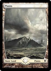 PLAINS Artist—Jung Park MTG Zendikar Extended Art Basic Land #231 - Picture 1 of 1