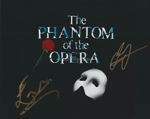Earl Carpenter & John Owen Jones HAND SIGNED 8x10 Photo Autograph Phantom Opera - Picture 1 of 2