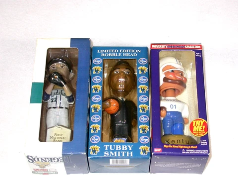 Kentucky Wildcats University of Kentucky Bobbleheads Tubby Smith Roger Clemens Cover