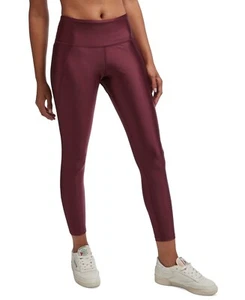 Leggings para mujer Reebok Lux tiro alto brillo rojo borgoña talla M precio de venta sugerido por el fabricante 65 USD - Imagen 1 de 1