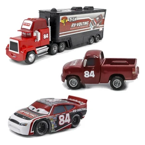 3 Pack Model Car NO.84 Team Revolting Truck&Pickup&Car Disney Pixar Cars Diecast - Picture 1 of 14