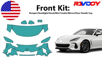 For Subaru BRZ 2022-2025 Front Paint Protection Film PreCut Kit PPF  - Image 1 of 4