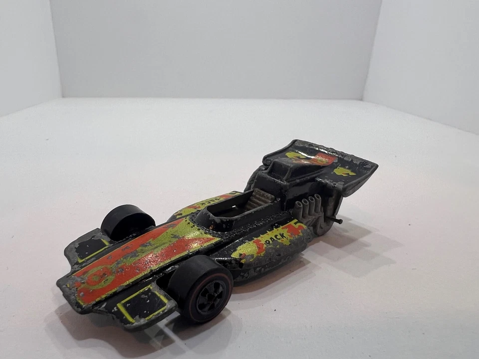De colección Hot Wheels Redline 1976 Formula P.A.C.K Negro Hong Kong  Foto 1 de 4