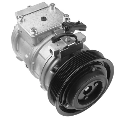 AC Compressor w/ 10PA17C Compressor for Dodge Caravan 96-00 Grand Cherokee 1998 - Image 1 of 4