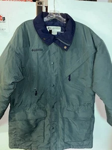 Columbia Sportswear Company Portland Oregon bluegreen Mens Jacket Medium(L japan - Picture 1 of 20