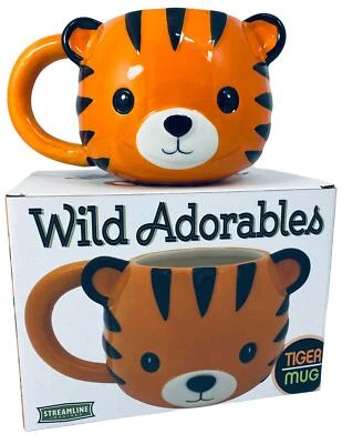 Streamline NYC Tiger Becher Keramik 600ml Geschenkverpackung - Bild 1 von 3