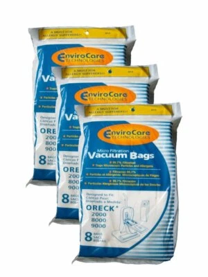 24 Se adapta a bolsa de vacío para alergias tipo Oreck XL PK80009 2000 3000 4000 8000 9000 Foto 1 de 2