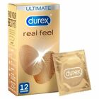 Durex RealFeel Condoms 12s New