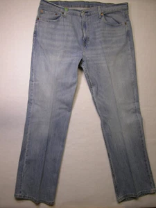 Levis 527 jeans homme 38x30 bleu clair basse hauteur bootcut denim (mesure 40 x32) - Photo 1/8