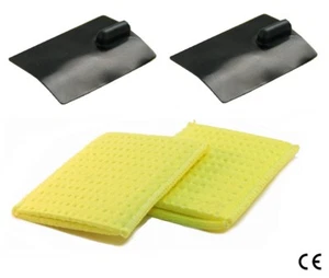 Sy 2 Électrodes Caoutchouc 60x85mm 2 Éponge Poche Iontophorèse Joggeurs Tens - Imagen 1 de 3