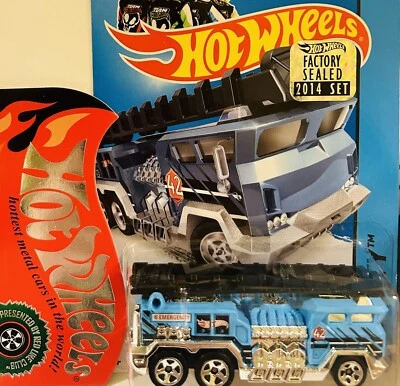 Hotwheels 5 Alarm HW City Rescue Truck Diecast 1:64 2013🔥Factory Sealed🔥 - Image 1 of 2