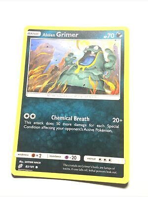 GRIMER - SM TEAM UP - 83/181 - Common - Pokemon Card - NM