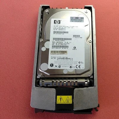 289041-001 36GB ULTRA 320 10K RPM HARD DRIVE MODULE COMPAQ BD03686223 tested - Image 1 of 4