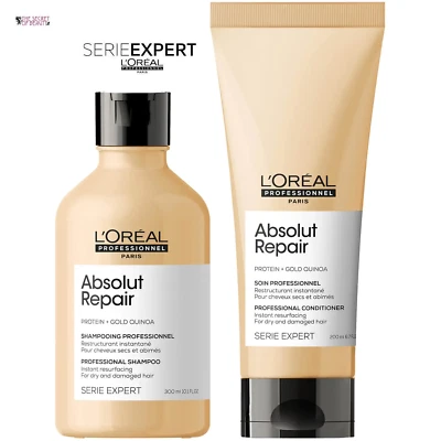 L'Oreal Serie Expert Absolut Repair Shampoo 300ml & Conditioner 200 ml Set/ Kit