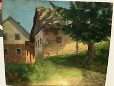 Nr 213 Gemälde, Bauernhaus, Rohrbach, Oststeiermark, Thomas Wiedorn, St. Marein