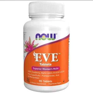 Now Foods EVE 90 Tablets Superior Women's Multi Vitamins Complex USA Product - Picture 1 of 1