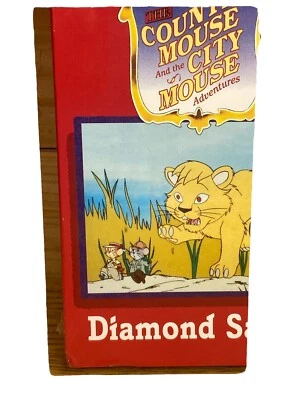 The Country Mouse and the City Mouse Adventures - Diamond Safari (1997) VHS  - Image 1 of 4