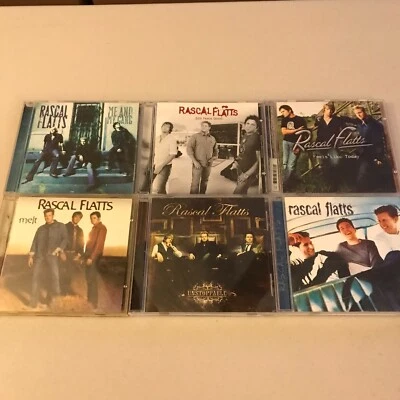 RASCAL FLATTS  -  6 CD LOT - USED CDs Foto 1 de 2