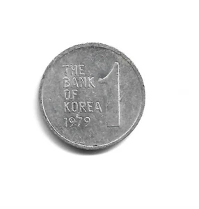World Coins - South Korea 1 Won 1979 Coin KM# 4a - Picture 1 of 3