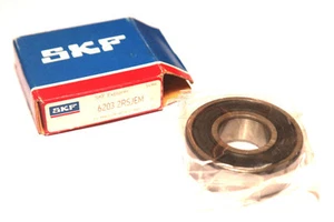 NIB SKF EXPLORER 6203 2RSJEM SEALED BALL BEARING 6203-2RSH/C3GJN 422159H - Picture 1 of 2