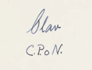 NORWAY King Olav V signature signed autograph EUROPE royalty royal - Picture 1 of 3