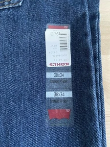 Jeans uomo Levi's Dark Stonewash 505 taglio dritto taglia 38x34 - nuovo con etichetta - Foto 1 di 4