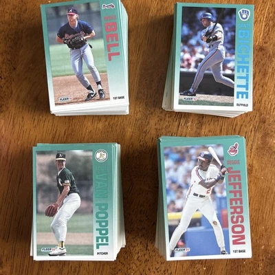 1992 Fleer Baseball Cards Base Card Complete Your Set You Pick #1-350 - Image 1 of 2
