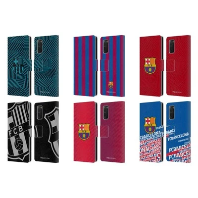 OFFICIAL FC BARCELONA CREST LEATHER BOOK WALLET CASE COVER FOR SAMSUNG PHONES 2 - Image 1 of 4