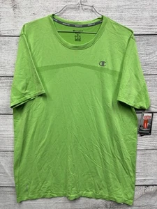 NEW Champion Men's Powerflex Elite Muscle T-Shirt Fushion Heather Green Size XL - Picture 1 of 6