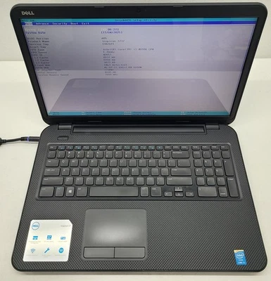 Dell Inspiron 17 3737 Laptop Intel i3-4010U 4GB RAM NO HD/OS/BATT (FL) - Image 1 of 4