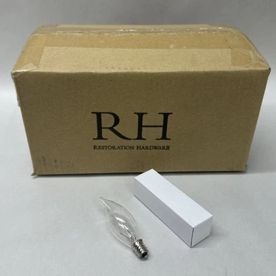 Restoration Hardware RH Camino FLAME CANDELABRA Bulbs 15W 120V Bulb (32-Pack) - Image 1 of 4