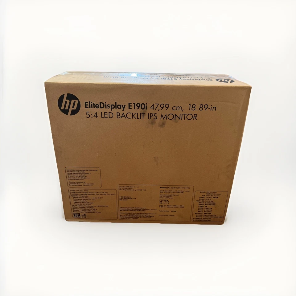 HP EliteDisplay E190i 18.9 Inch LED Backlit IPS Monitor - Brand New in Box! - Image 1 of 4