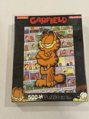 Rompecabezas Aquarius Nickelodeon Garfield Comics Cat 500 piezas 14 x 19 nuevo sellado Foto 1 de 4