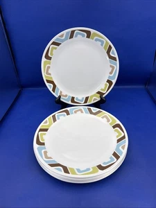 Corning Corelle Quadratisches Muster Essteller 10 1/4" 8er Set - Bild 1 von 8