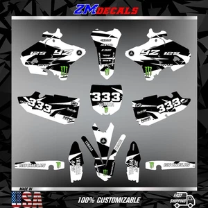 FITS YAMAHA YZ 125 YZ 250 (2015 to 2021) YZ125 YZ250 graphic kits - Picture 1 of 6